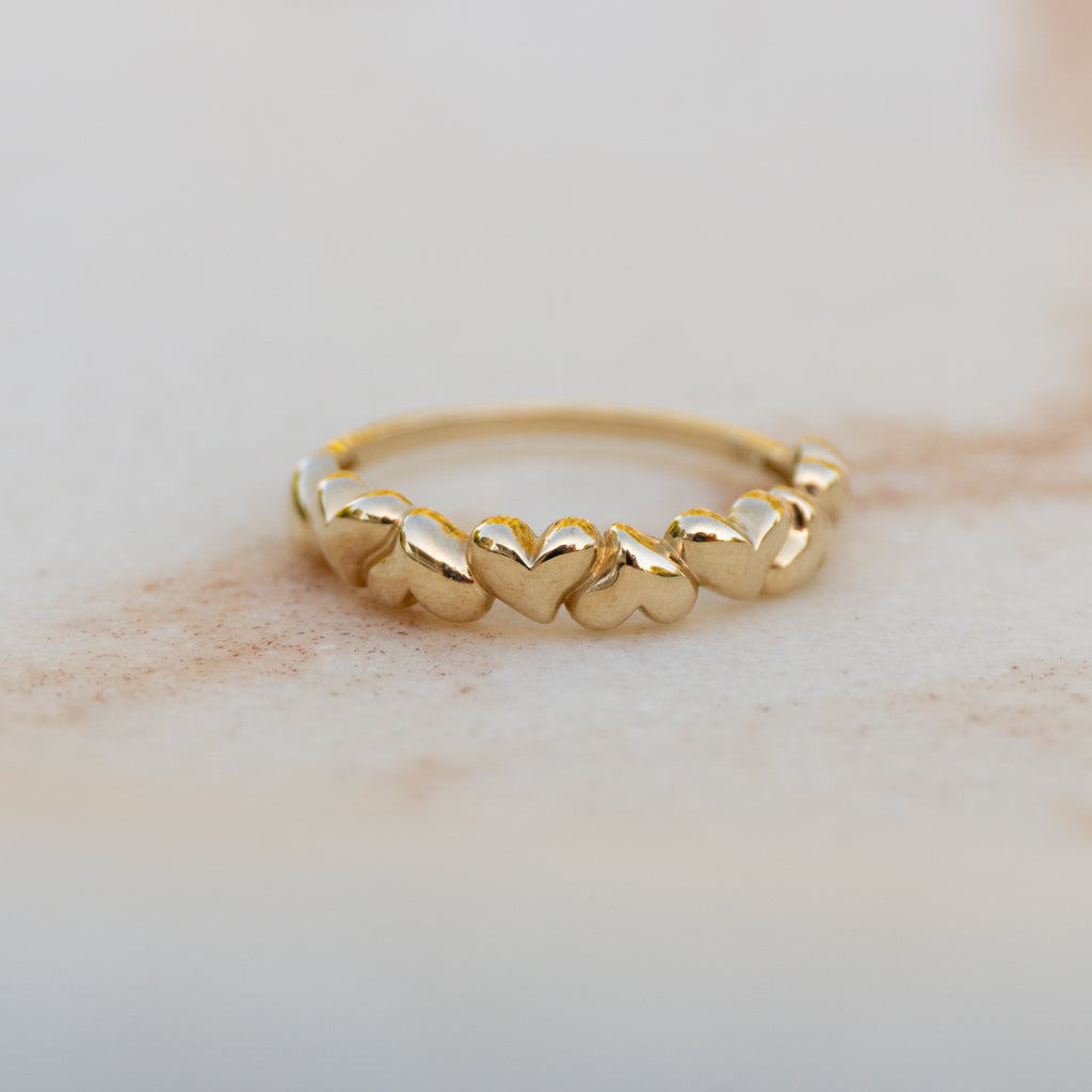 Puff Heart Ring