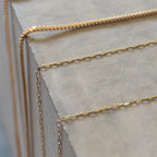 Fine Paperclip Necklace