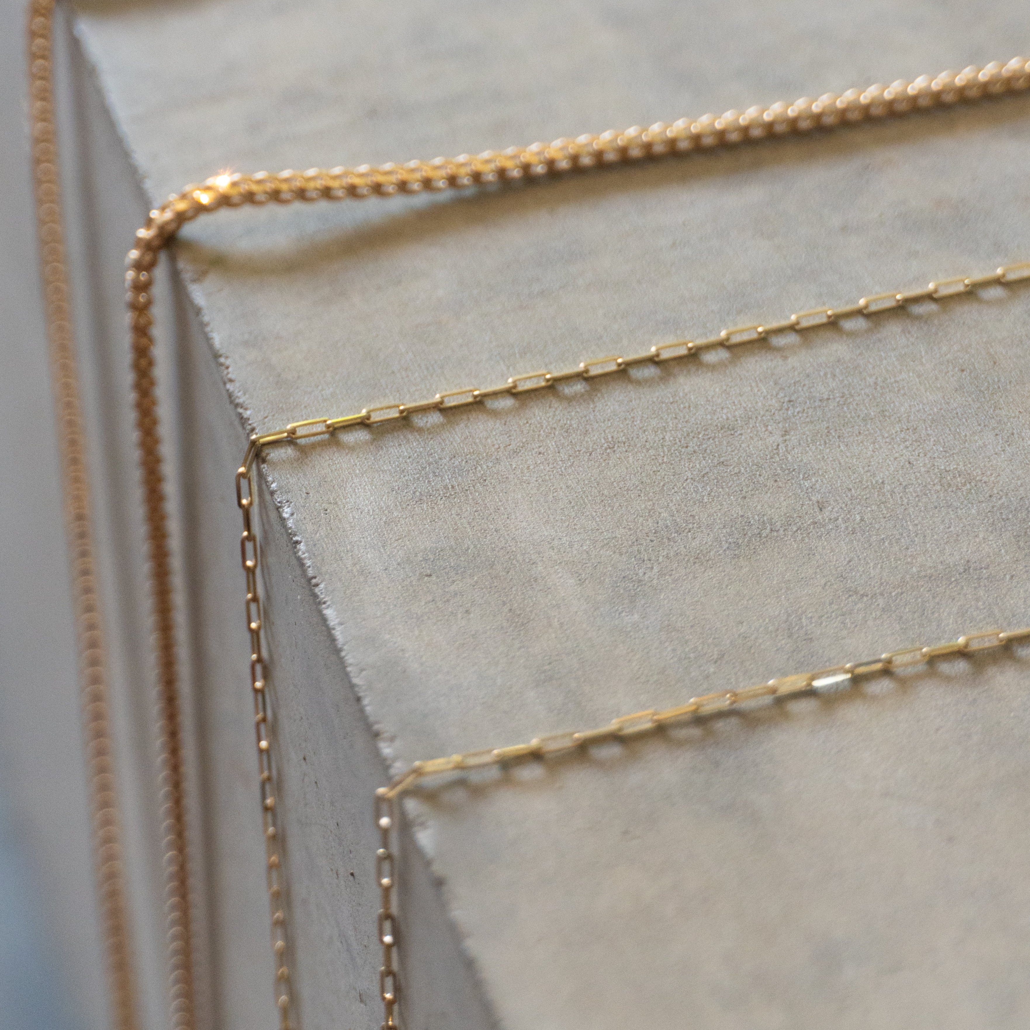 Fine Paperclip Necklace