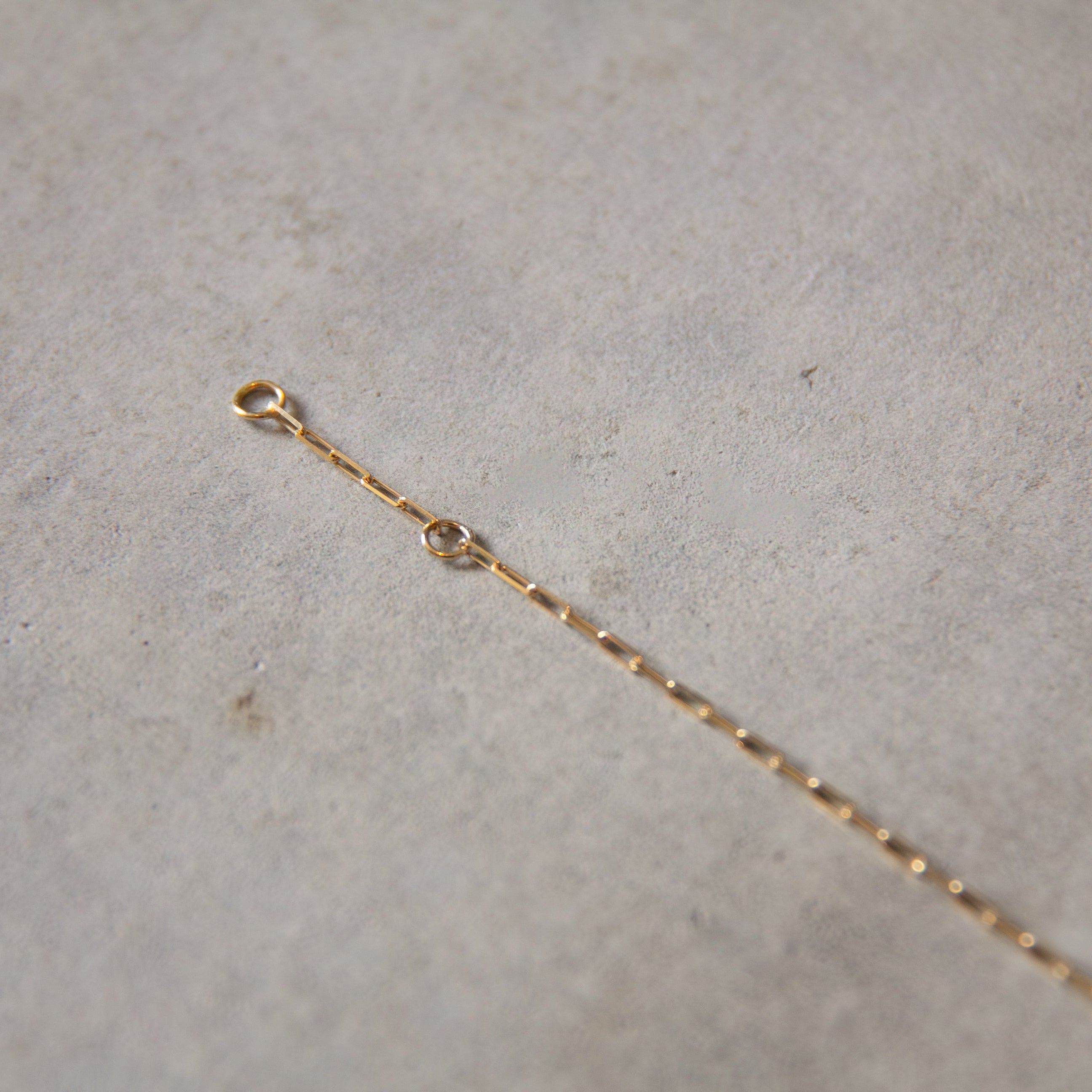 Fine Paperclip Bracelet