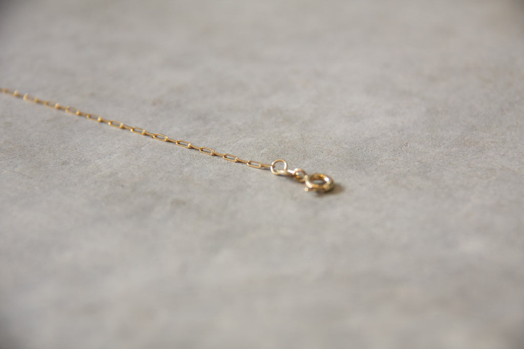 Fine Paperclip Bracelet