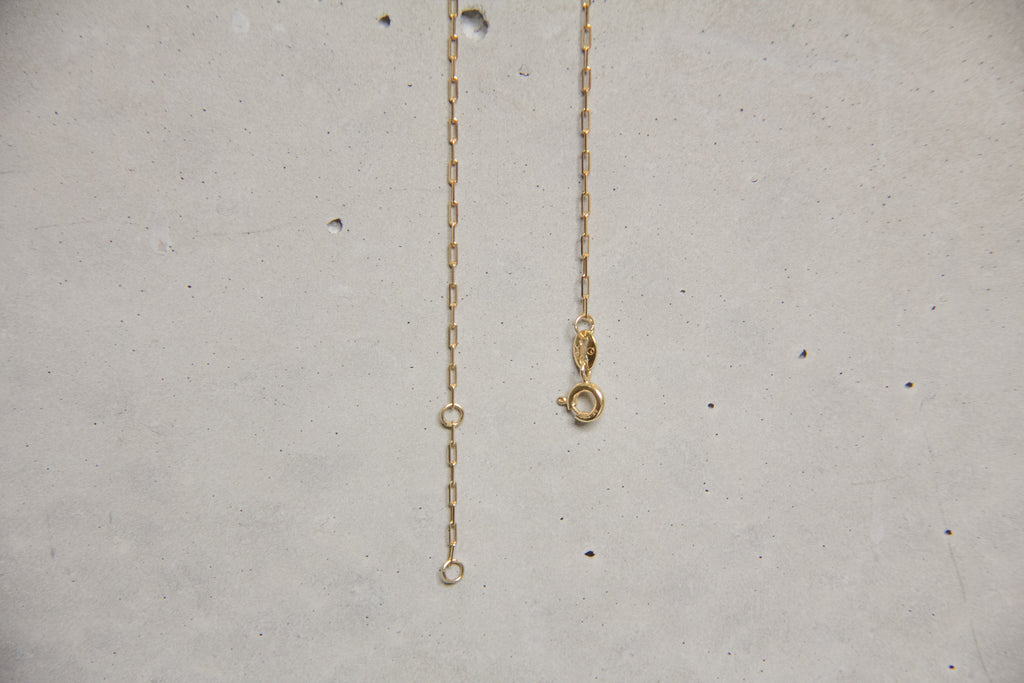 Fine Paperclip Necklace