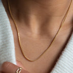 Square Franco Necklace