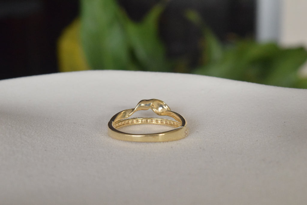6k Gold Emily Ring