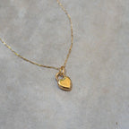 6K Gold Locked in Love Necklace